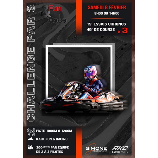 course karting loisir Fun and Race